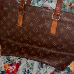 Louis Vuitton Classic Brown Monogram Tote